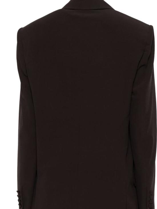 24FW 생로랑 아우터 812441Y7I212568 MOUSSE DE SOIE CHOCOLAT - SAINT LAURENT