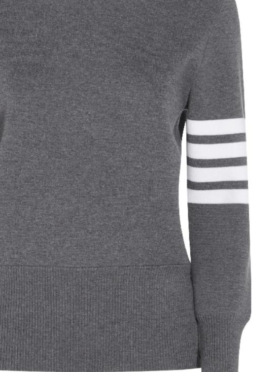25FW 톰브라운 스웨터 FKA239A00014035 Grey - THOM BROWNE