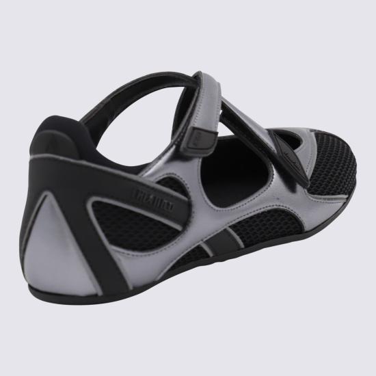 25FW 디 아티코 스니커즈 250WSH00871MIX024AA100 Black - THE ATTICO