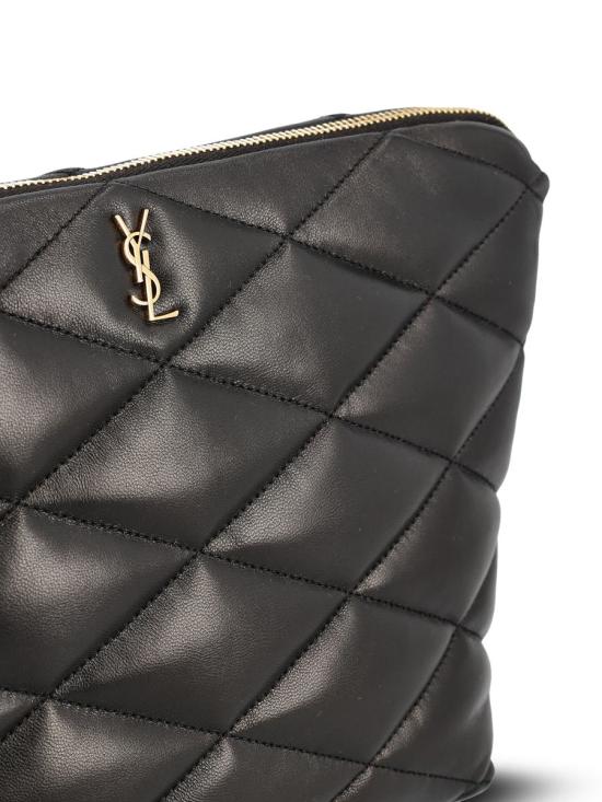 25SS 생로랑 클러치/파우치 8344811EL071000 P25 Black - SAINT LAURENT