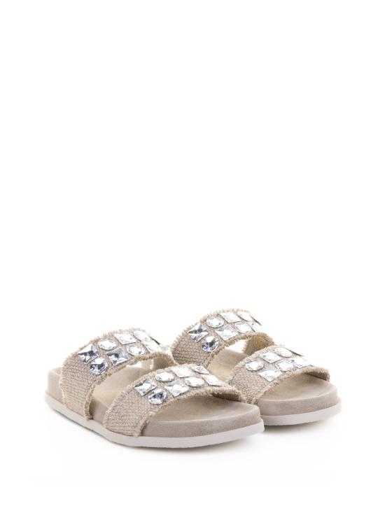 25SS 페드로 가르시아 샌들 DILYS 01 NUBBY LINENFLAX - PEDRO GARCIA