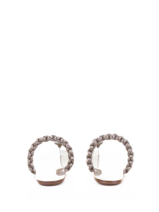 25SS 페드로 가르시아 샌들 PIPA 02 SATINPYRITE SILVER CRYSTAL Silver - PEDRO GARCIA