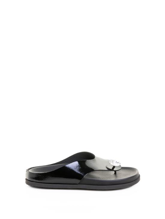 25SS 페드로 가르시아 샌들 DUNA 03 CASTORO NAPLACKBLACK CRYSTAL Black