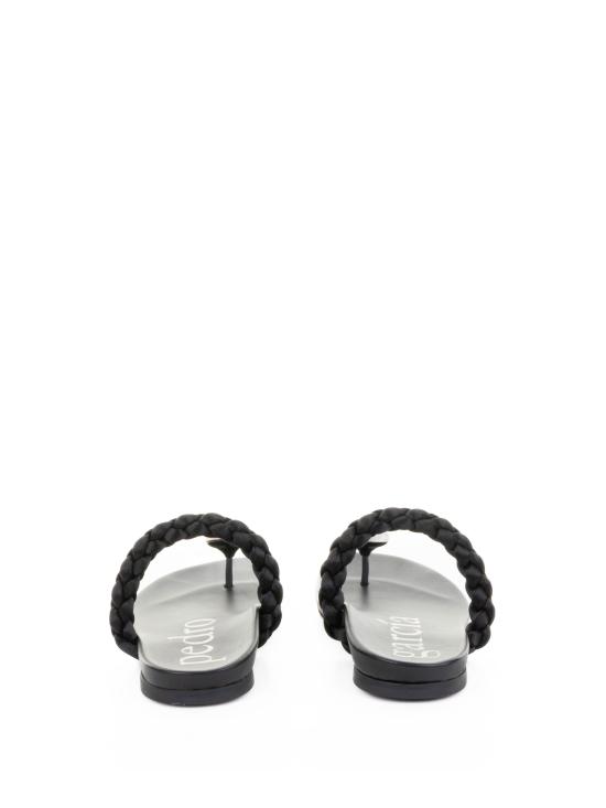 25SS 페드로 가르시아 샌들 BETH 01 NAPPABLACK WHITE Black - PEDRO GARCIA