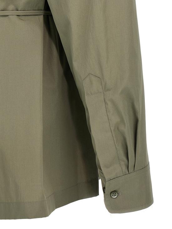 25SS 드리스 반 노튼 블라우스 2510107471374801 Green - DRIES VAN NOTEN