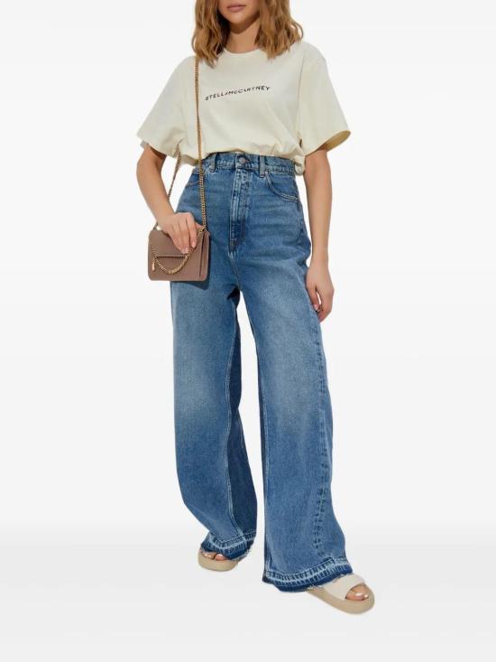 25FW 스텔라 맥카트니 탑 6J01583SPY48 9002 IVORY - STELLA MCCARTNEY