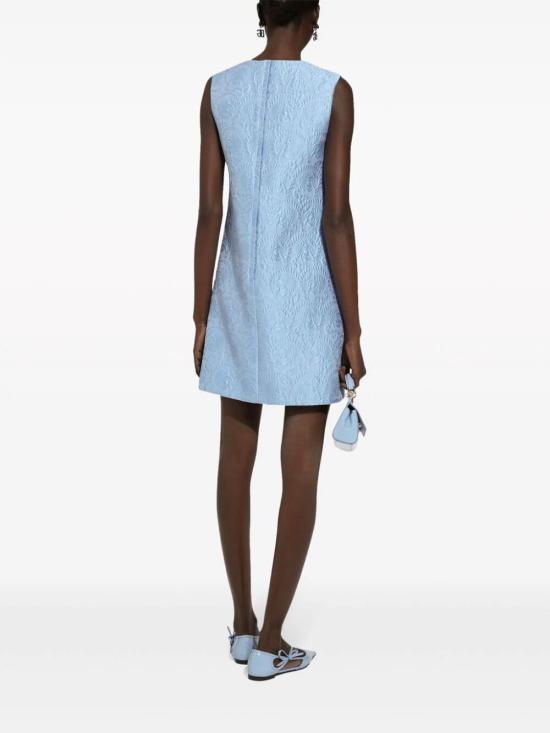 25SS 돌체앤가바나 미디 원피스 F6AMRTHJMOKF3981 Blue - DOLCE & GABBANA