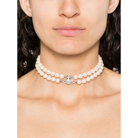 25SS 비비안웨스트우드 팔찌 6303003K 02P132 P132 SILVER NEUTRALS - VIVIENNE WESTWOOD