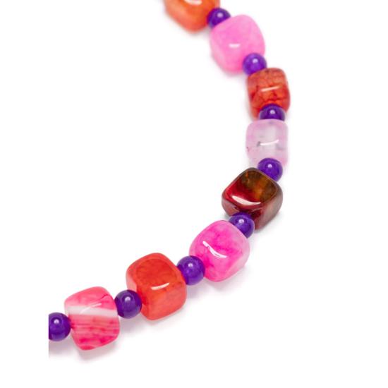 25FW Amori Mori 목걸이/팬던트 PIEDRAS COLLAR NAROS GOLD MULTICOLOUR - OTHER BRANDS