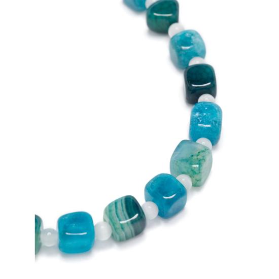 25FW Amori Mori 목걸이/팬던트 PIEDRAS COLLAR AZVER GOLD BLUE - OTHER BRANDS