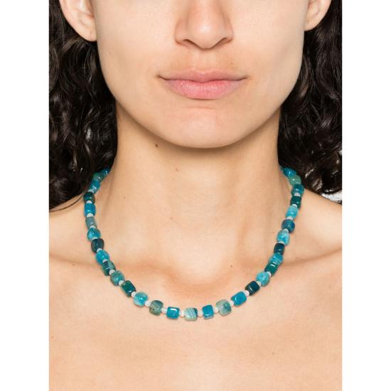 25FW Amori Mori 목걸이/팬던트 PIEDRAS COLLAR AZVER GOLD BLUE - OTHER BRANDS