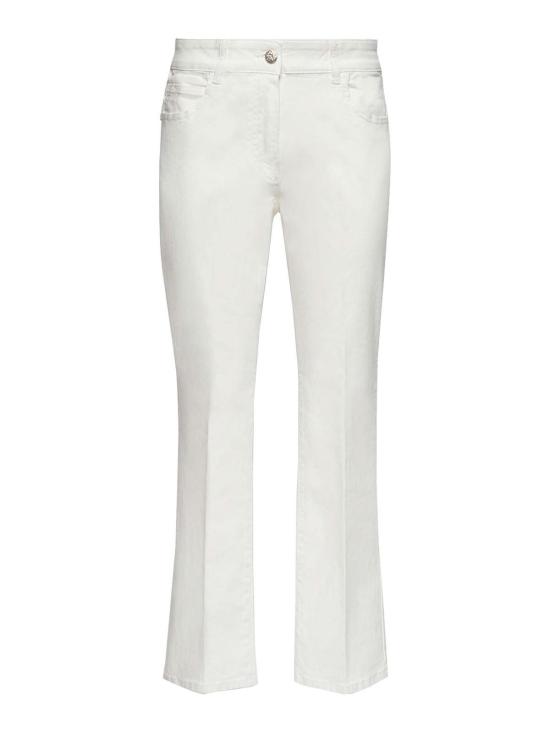  ELENA MIRO` 스트레이트 팬츠 P090P000186N011 White