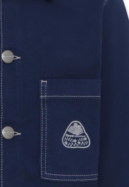 25SS [키즈] 플라워 마운틴 데님 자켓 0C01 0016002865 01 FUJIO BLUE - FLOWER MOUNTAIN