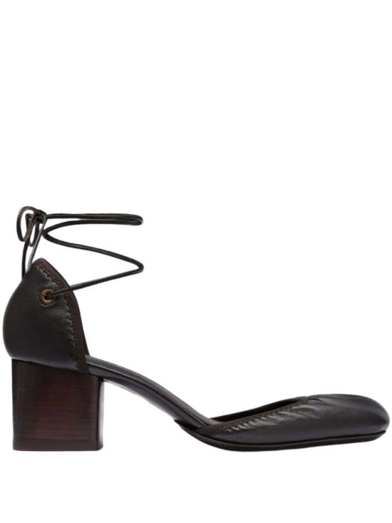  르메르 플랫 슈즈 마이크로 발레리나 55 다크 초콜릿 - LEMAIRE