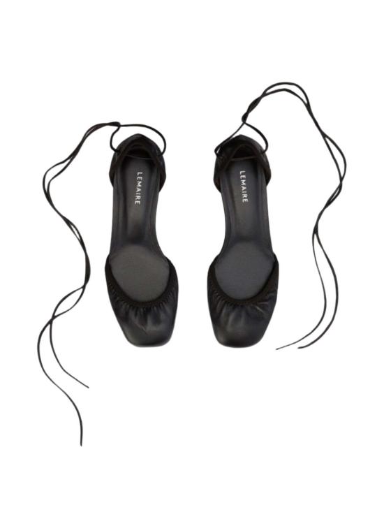  르메르 플랫 슈즈 마이크로 발레리나 55 다크 초콜릿 - LEMAIRE