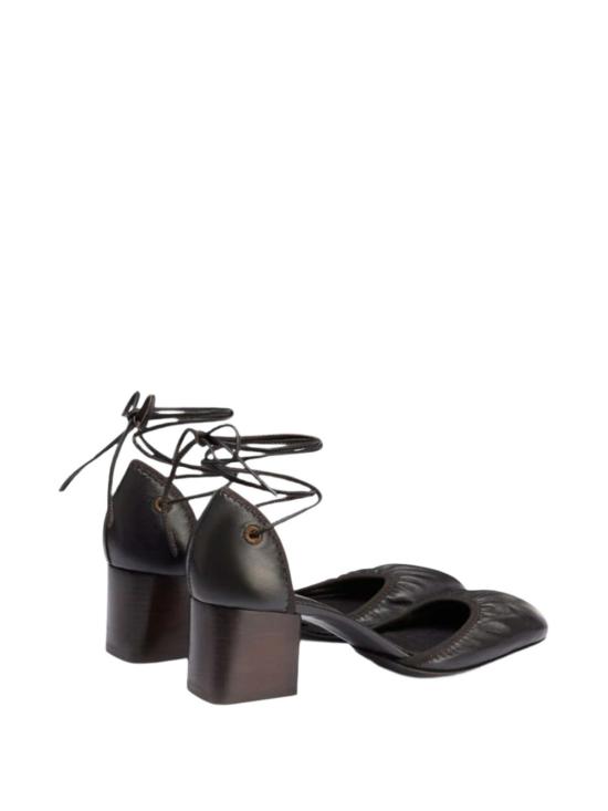  르메르 플랫 슈즈 마이크로 발레리나 55 다크 초콜릿 - LEMAIRE