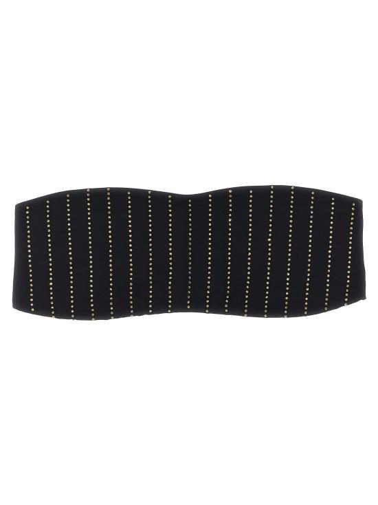 25SS 세인트바쓰 비키니 수영복 REBBYSTRASSSTRIPES00 Black