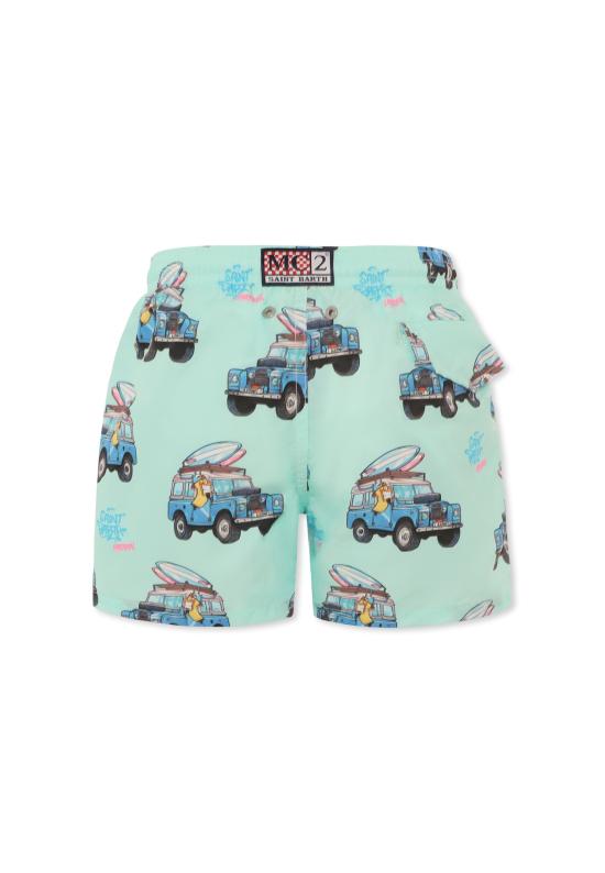 25SS [키즈] 세인트바쓰 수영복/비치웨어 JEA0004 03009H LIGHT BLUE - MC2 SAINT BARTH