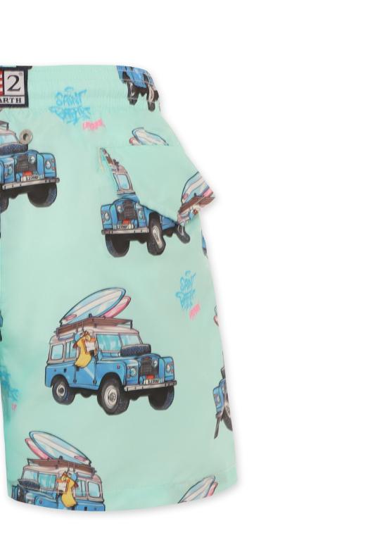 25SS [키즈] 세인트바쓰 수영복/비치웨어 JEA0004 03009H LIGHT BLUE - MC2 SAINT BARTH