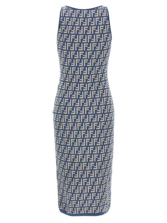 25SS 펜디 미디 원피스 FZDD38AUHWF1SB5 MULTICOLOR - FENDI