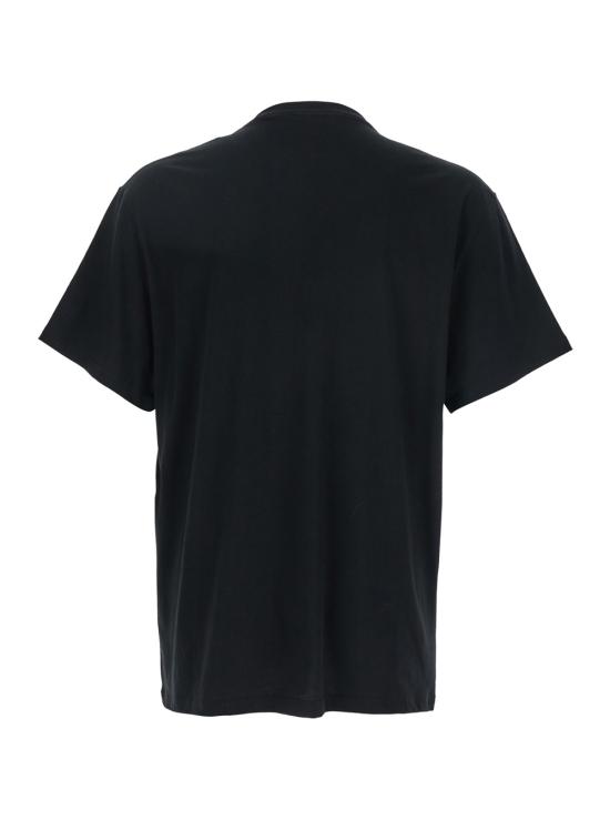 25FW 알렉산더 맥퀸 반팔 티셔츠 828420QTADD0520 Black - ALEXANDER MCQUEEN