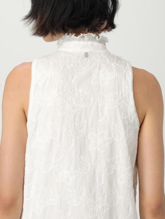 25SS 리우조 숏 원피스 WA5404T4281 10701 White - LIU JO