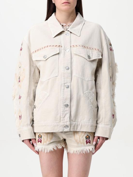 25SS 이자벨마랑에뚜왈 자켓 VE0430FAC1H02E 23EC Ecru