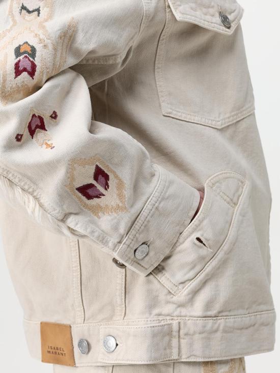 25SS 이자벨마랑에뚜왈 자켓 VE0430FAC1H02E 23EC Ecru - ISABEL MARANT ETOILE