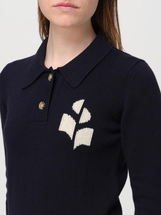  이자벨마랑에뚜왈 스웨터 PU0314FAA1X05E 30MI Blue - ISABEL MARANT ETOILE