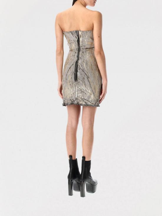 25SS 릭 오웬스 숏 원피스 RP01E7531SGMC 02 Gold - RICK OWENS