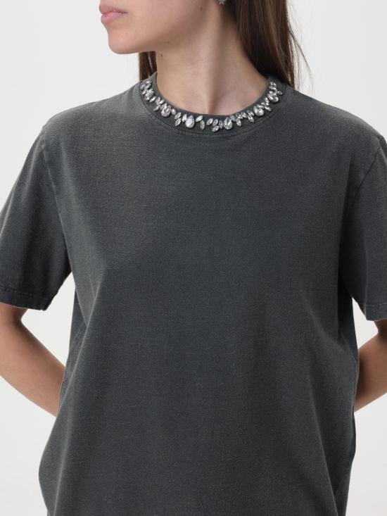 25FW 골든구스 반팔 티셔츠 GWP01220P00067060318 Charcoal - GOLDEN GOOSE