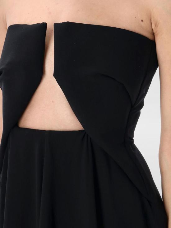 25SS 릭 오웬스 롱 원피스 RP01E7547WLP 09 Black - RICK OWENS