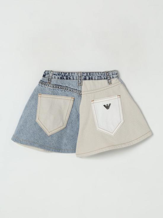 25FW [키즈] 엠포리오 아르마니 쇼츠/버뮤다 EG000156AF12292 MB167 Blue - EMPORIO ARMANI