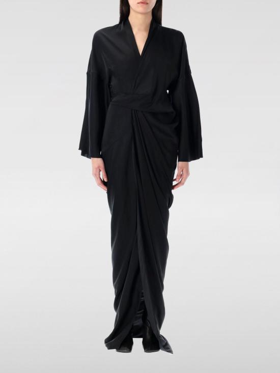 25SS 릭 오웬스 롱 원피스 RP01E7566SCH 09 Black