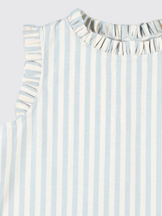 25SS [키즈] 봉쁘앙 탑 S05GBLW00045 210 Blue - BONPOINT