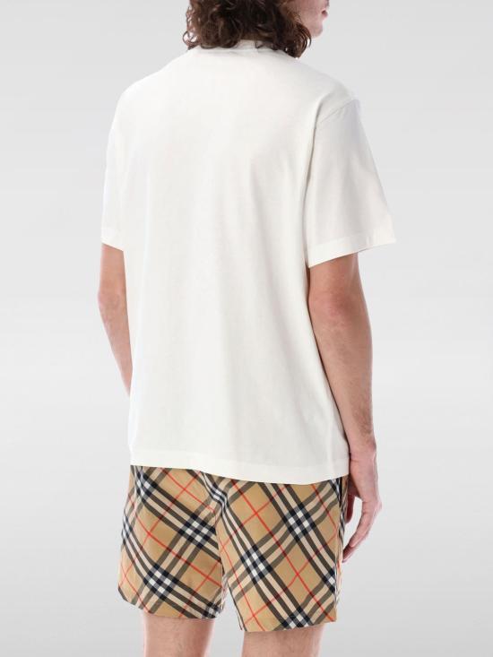 25SS 버버리 반팔 티셔츠 8107460 White - BURBERRY