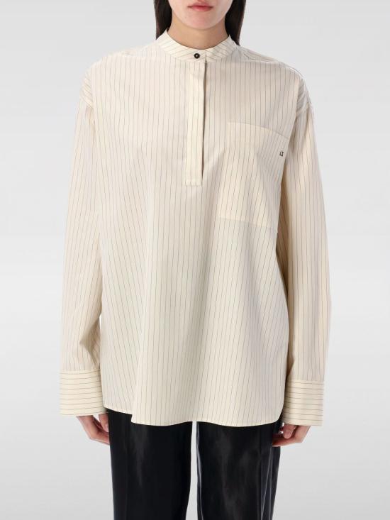 25SS 루루 스튜디오 블라우스 PAVISTRIPES IVORY BLAC Ivory