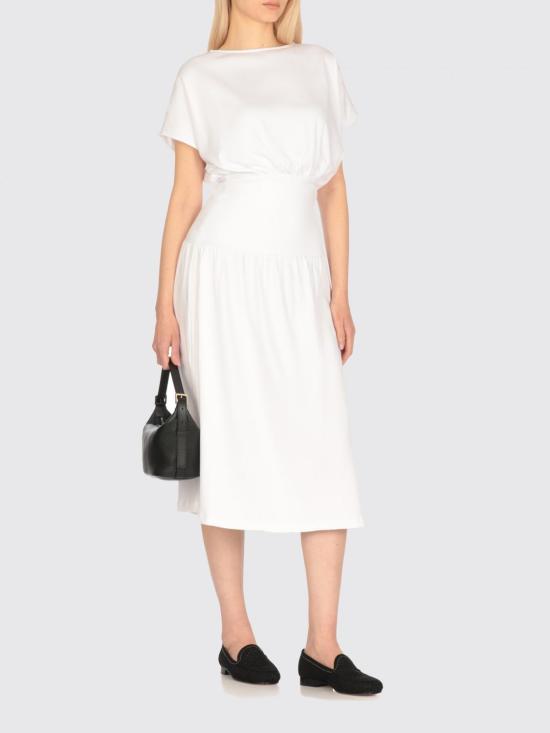 25SS 파비아나 필리피 미디 원피스 ABD275F638L180 21 White - FABIANA FILIPPI