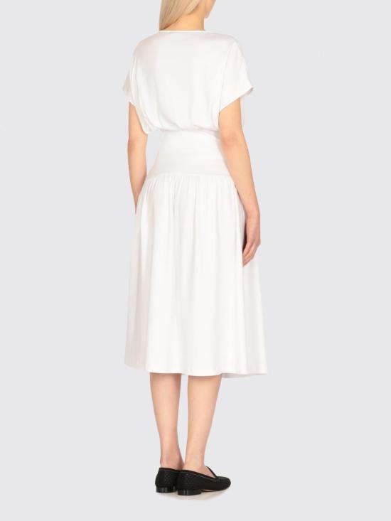 25SS 파비아나 필리피 미디 원피스 ABD275F638L180 21 White - FABIANA FILIPPI