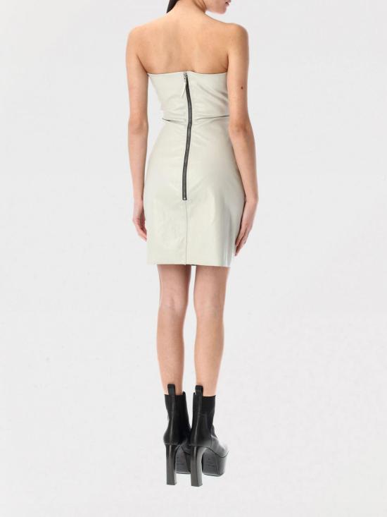 25SS 릭 오웬스 롱 원피스 RP01E7531SCT 41 Yellow Cream - RICK OWENS