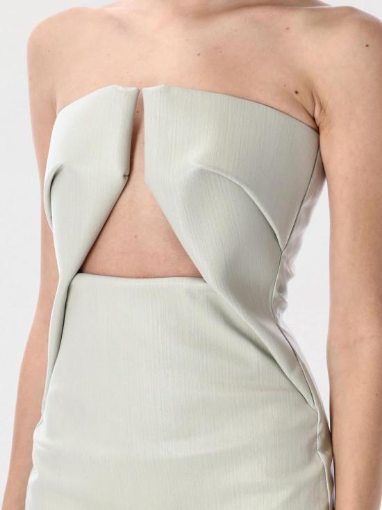 25SS 릭 오웬스 롱 원피스 RP01E7531SCT 41 Yellow Cream - RICK OWENS