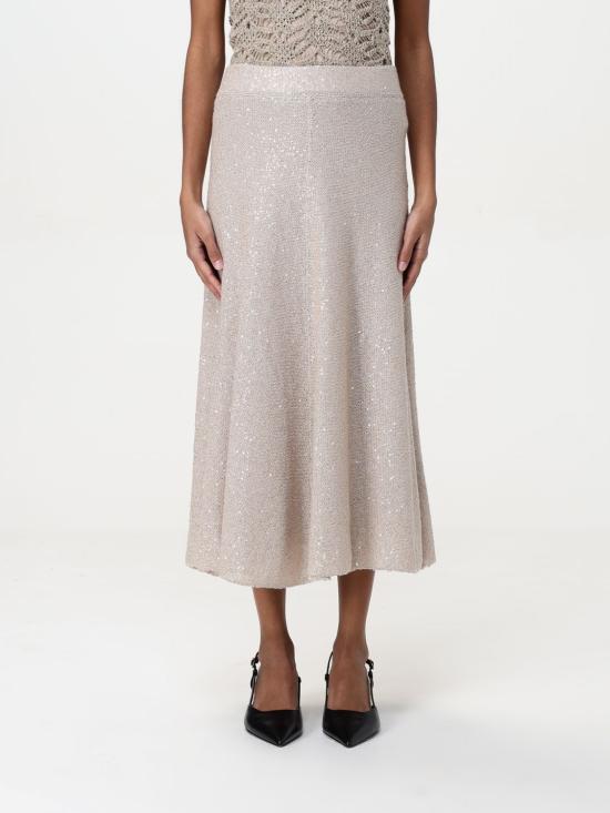 25FW 브루넬로 쿠치넬리 스커트 MDJ547689 C9589 Beige
