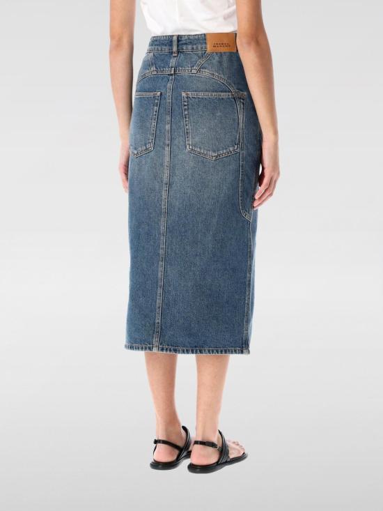 25SS 이자벨마랑 스커트 JU0329FAC1H01I 30BU Blue - ISABEL MARANT