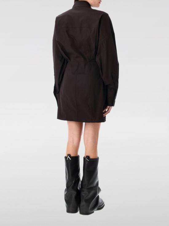 25SS 디 아티코 롱 원피스 250WCA00384CCE001 064 Brown - THE ATTICO