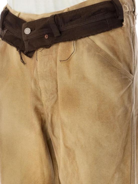 24FW 마리아노 스트레이트 팬츠 S6801933535 02 Brown - MAGLIANO