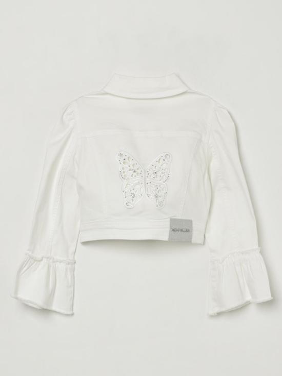 25FW [키즈] 모나리자 캐주얼 자켓 79E1045021 0001 Yellow Cream - MONNALISA