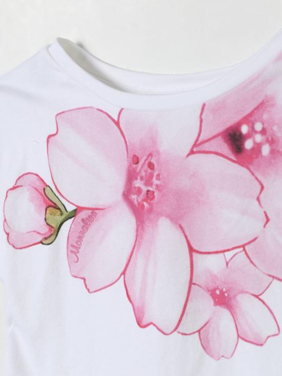 25SS [키즈] 모나리자 티셔츠 11E6085202 0099 White - MONNALISA