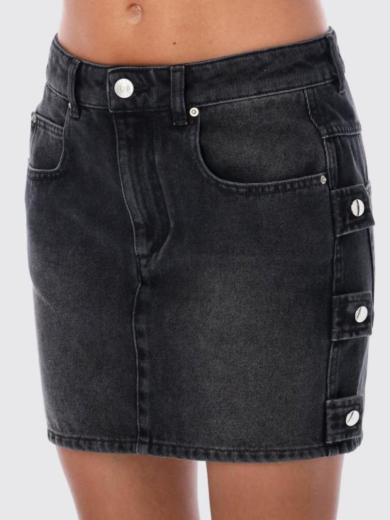 24FW 이자벨마랑에뚜왈 숏 스커트 JU0246FAB3H02E 02FK Black - ISABEL MARANT ETOILE