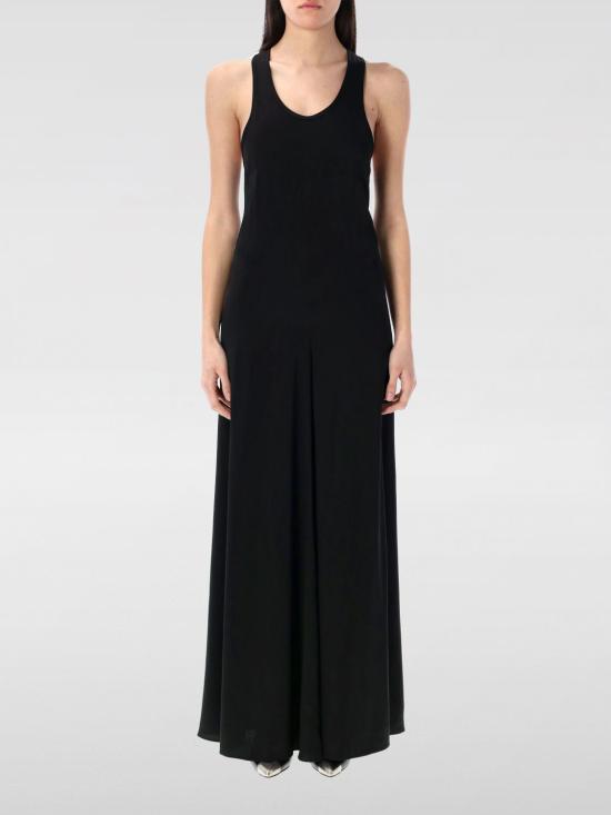 25SS 이자벨마랑 롱 원피스 RO0682FAC1J04I 01BK Black