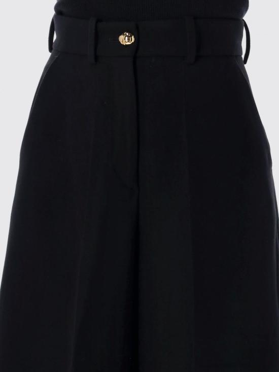 24FW 파투 팬츠 TR0380003 999B Black - PATOU